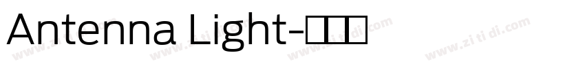 Antenna Light字体转换